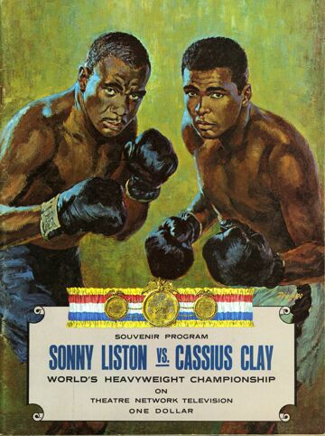 Cassius Clay Jr. Wins His First World Heavyweight Championship Title
