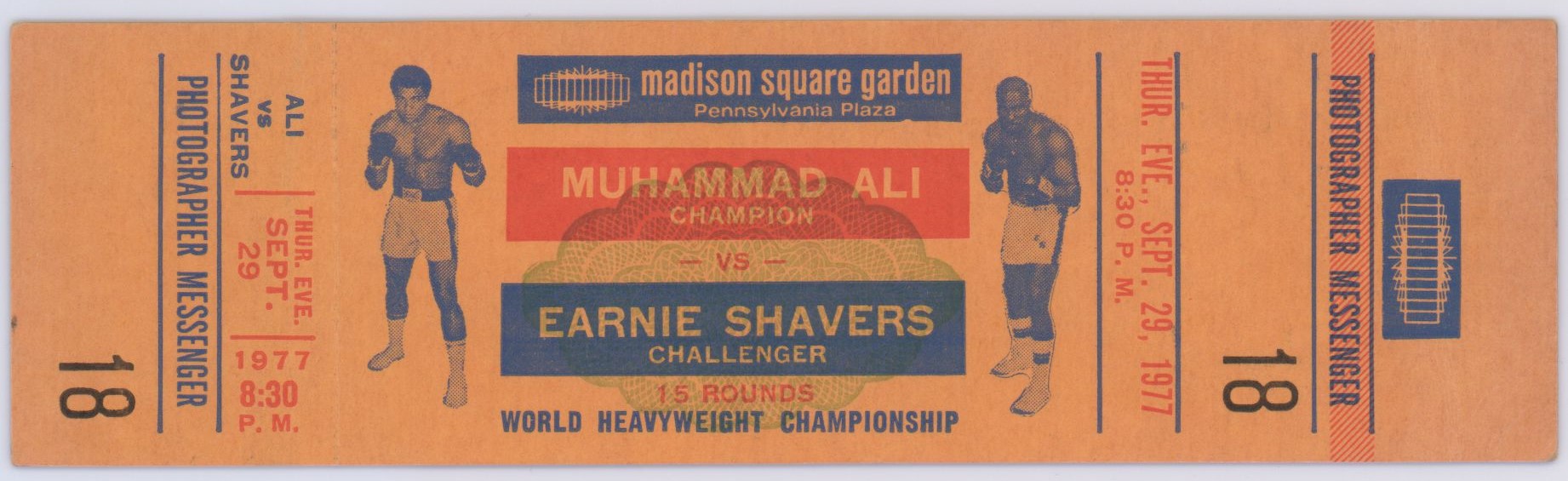World Heavyweight Championship Match Against Earnie Shavers