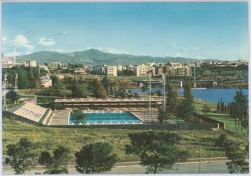 Stadio del Nuoto Postcard