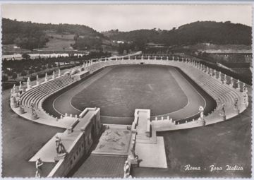 Foro Italico, Rome Postcard