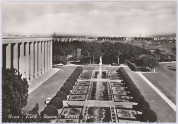 EUR Swimming Pools & Office Palace Postcard