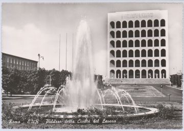 Palazzo della Civiltà del Lavora Postcard