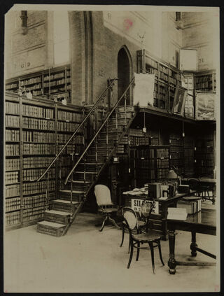 Old Columbia College Law Library Stack Room Photograph