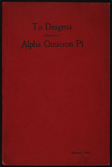 First Issue of To Dragma