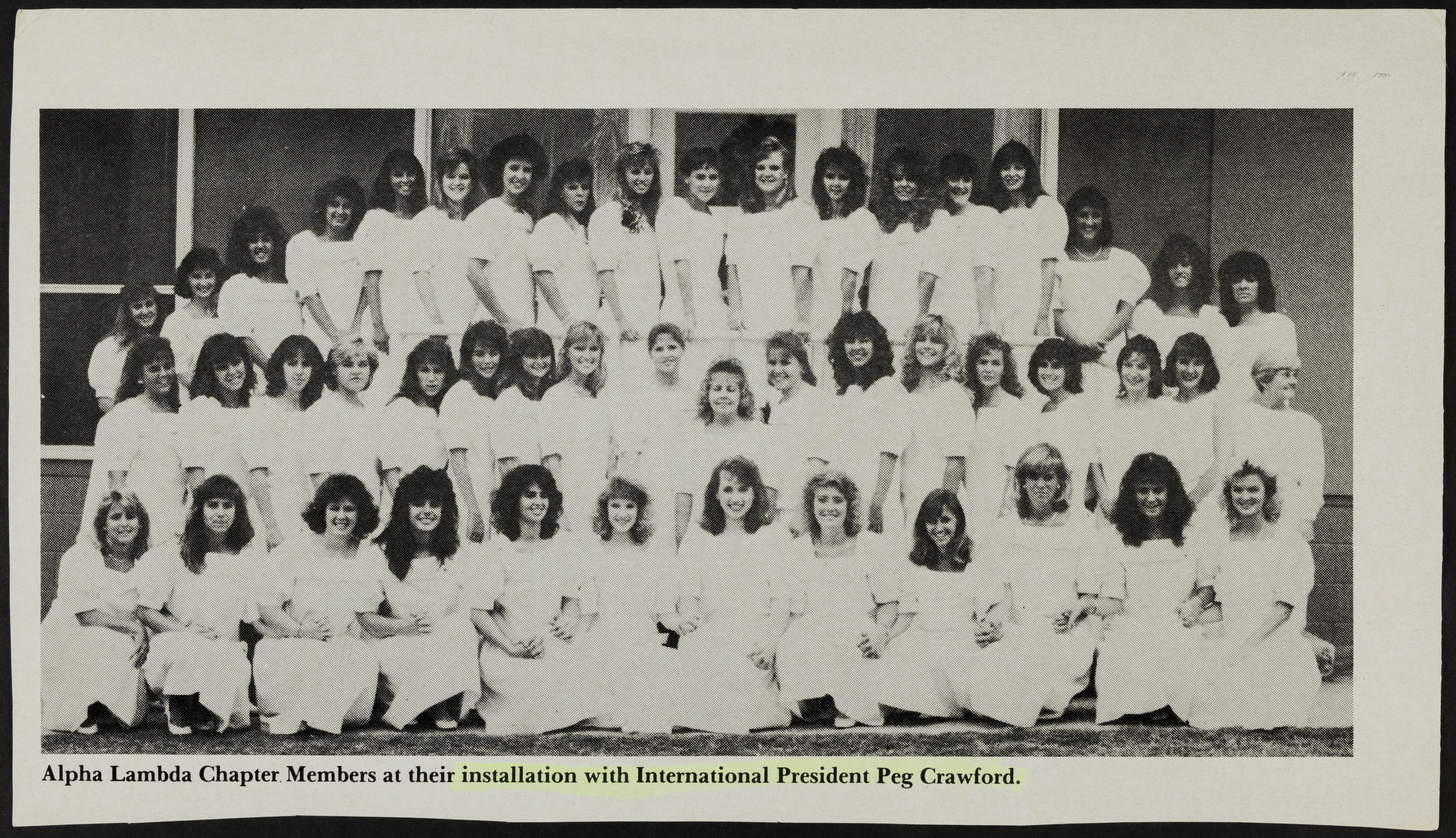 Alpha Lambda Chapter (Georgia Southern University) Installed