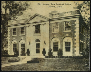 Phi Kappa Tau Fraternity Central Offices Photograph