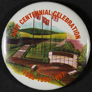 Alpha Omicron Pi Centennial Celebration Brick Walkway and Founders' Circle Pin, 1997