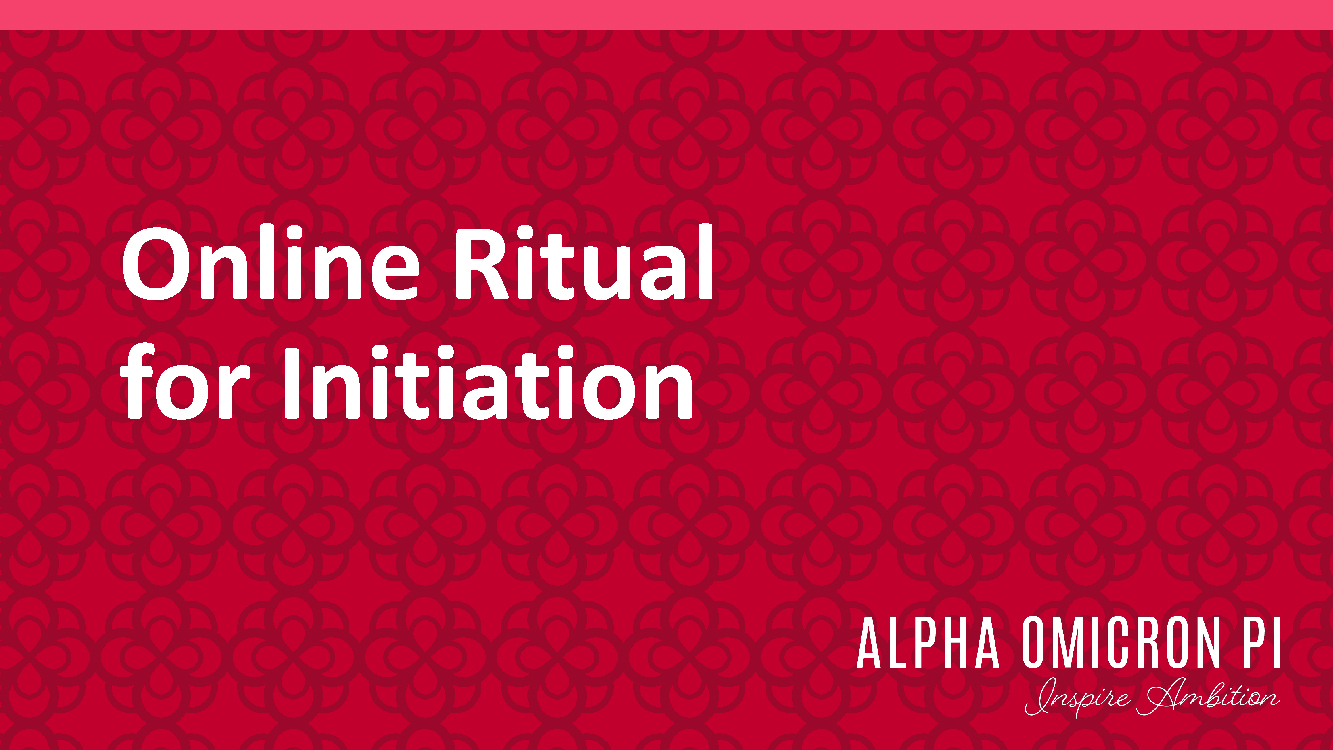 Pandemic Initiations