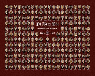 Missouri Alpha Chapter Composite Photograph, 2009-2010