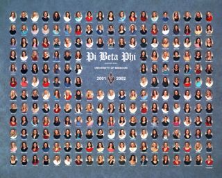 Missouri Alpha Chapter Composite Photograph, 2001-2002