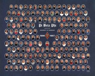 Missouri Alpha Chapter Composite Photograph, 1996-1997