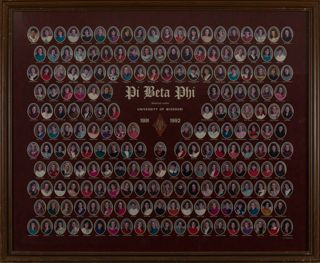 Missouri Alpha Chapter Composite Photograph, 1991-1992