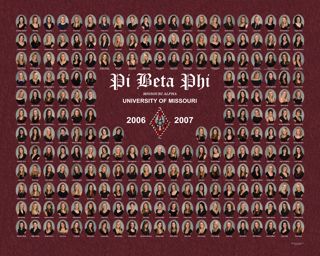 Missouri Alpha Chapter Composite Photograph, 2006-2007