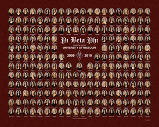 Missouri Alpha Chapter Composite Photograph, 2009-2010