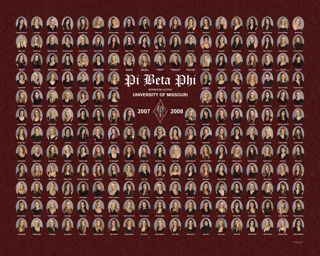 Missouri Alpha Chapter Composite Photograph, 2007-2008