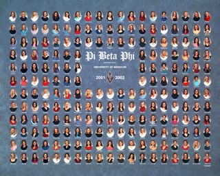 Missouri Alpha Chapter Composite Photograph, 2001-2002