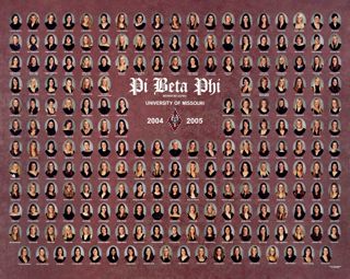 Missouri Alpha Chapter Composite Photograph, 2004-2005