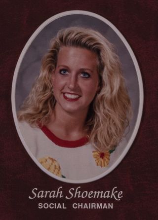 Missouri Alpha Chapter Composite Detail, Sarah Shoemake, 1992-1993