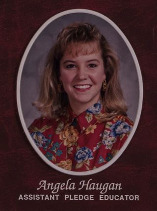 Missouri Alpha Chapter Composite Detail, Angela Haugan, 1992-1993