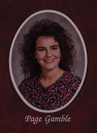 Missouri Alpha Chapter Composite Detail, Page Gamble, 1992-1993