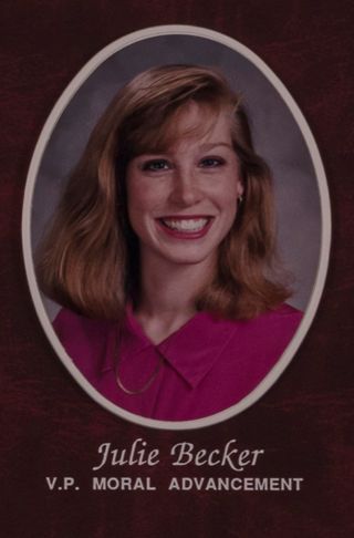 Missouri Alpha Chapter Composite Detail, Julie Becker, 1992-1993