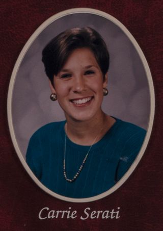 Missouri Alpha Chapter Composite Detail, Carrie Serati, 1994-1995