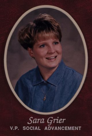 Missouri Alpha Chapter Composite Detail, Sara Grier, 1994-1995