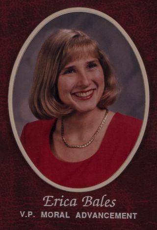 Missouri Alpha Chapter Composite Detail, Erica Bales, 1994-1995