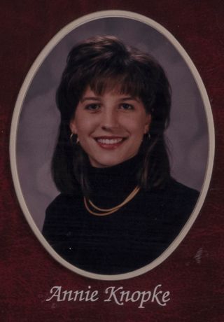 Missouri Alpha Chapter Composite Detail, Annie Knopke, 1994-1995
