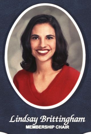 Missouri Alpha Chapter Composite Detail, Lindsay Brittingham, 1996-1997