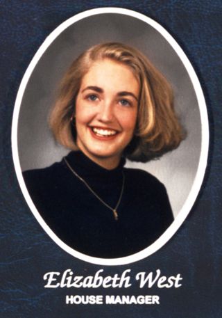 Missouri Alpha Chapter Composite Detail, Elizabeth West, 1995-1996