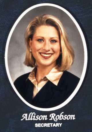 Missouri Alpha Chapter Composite Detail, Allison Robson, 1995-1996