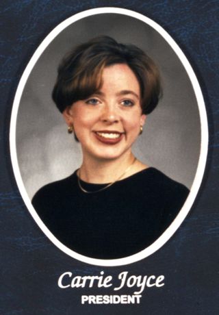 Missouri Alpha Chapter Composite Detail, Carrie Joyce, 1995-1996