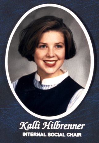 Missouri Alpha Chapter Composite Detail, Kalli Hilbrenner, 1995-1996