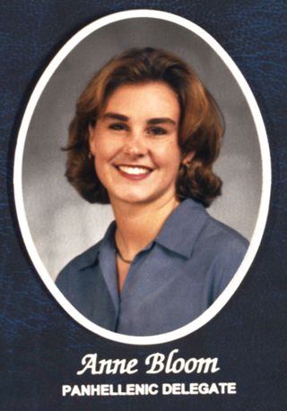 Missouri Alpha Chapter Composite Detail, Anne Bloom, 1995-1996