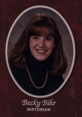 Missouri Alpha Chapter Composite Detail, Becky Bihr, 1993-1994