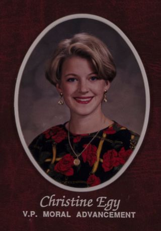 Missouri Alpha Chapter Composite Detail, Christine Egy, 1993-1994
