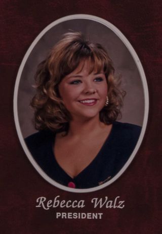 Missouri Alpha Chapter Composite Detail, Rebecca Walz, 1993-1994