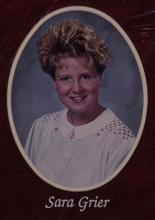 Missouri Alpha Chapter Composite Detail, Sara Grier, 1991-1992
