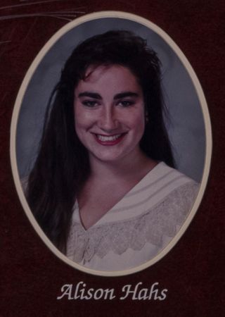 Missouri Alpha Chapter Composite Detail, Alison Hahs, 1991-1992