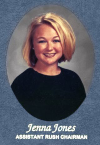 Missouri Alpha Chapter Composite Detail, Jenna Jones, 2000-2001
