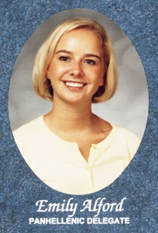 Missouri Alpha Chapter Composite Detail, Emily Alford, 2002-2003