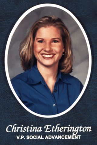 Missouri Alpha Chapter Composite Detail, Christina Etherington, 1998-1999