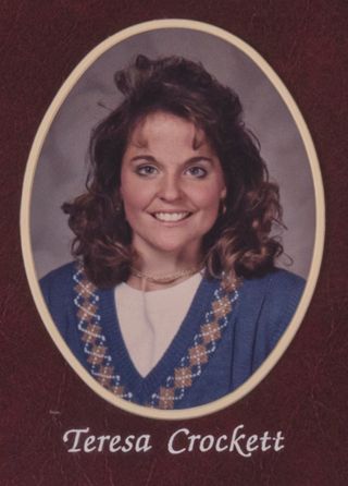 Missouri Alpha Chapter Composite Detail, Teresa Crockett, 1989-1990