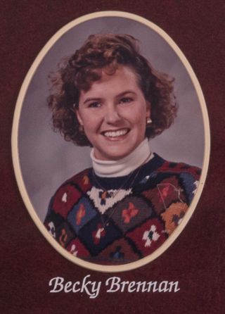 Missouri Alpha Chapter Composite Detail, Becky Brennan, 1989-1990