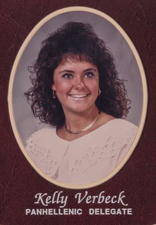Missouri Alpha Chapter Composite Detail, Kelly Verbeck, 1989-1990