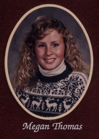 Missouri Alpha Chapter Composite Detail, Megan Thomas, 1989-1990