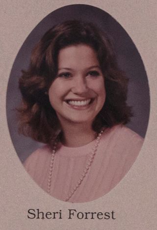 Missouri Alpha Chapter Composite Detail, Sheri Forrest, 1987-1988