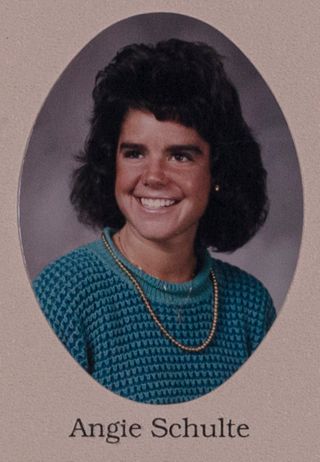Missouri Alpha Chapter Composite Detail, Angie Schulte, 1987-1988