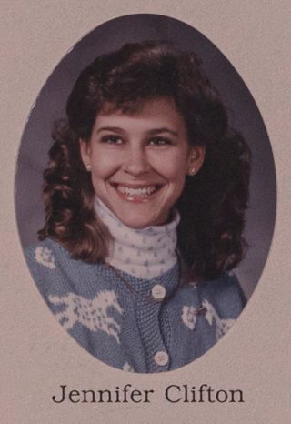 Missouri Alpha Chapter Composite Detail, Jennifer Clifton, 1987-1988